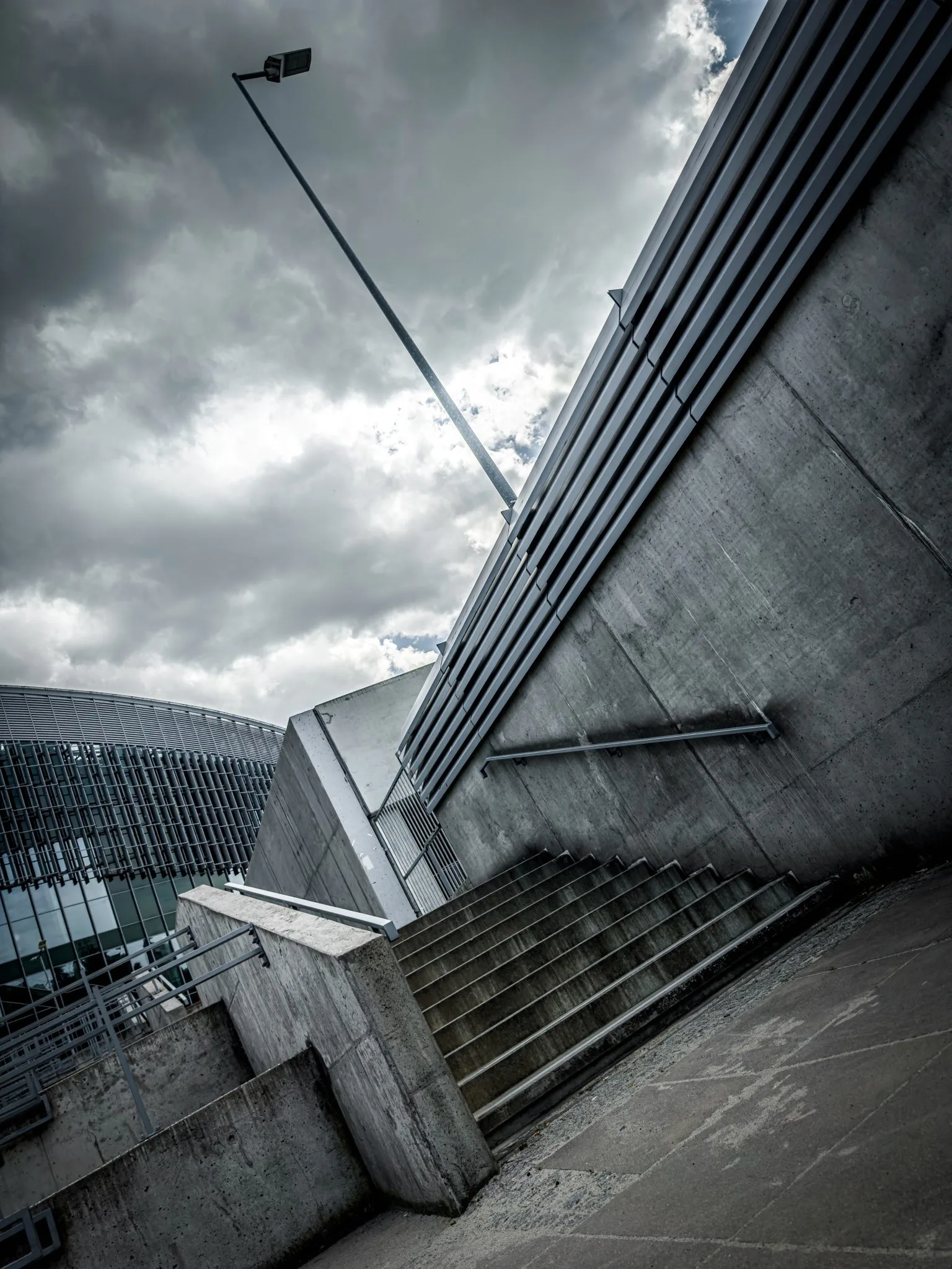 Concrete architectural structure
