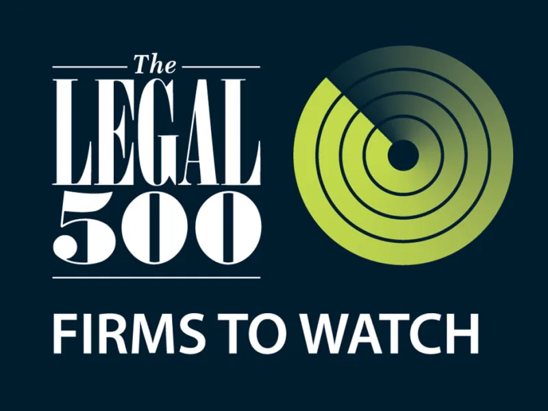 Black Swan Consulting recognized as a "Firm to Watch" by the Legal 500